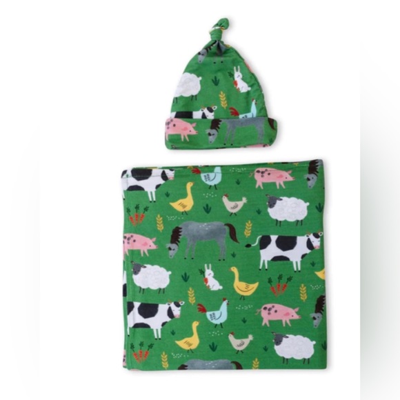 🐷🐮NIB LS Farm Swaddle🐮🐷 - Picture 3 of 3